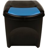  Složive kante za otpad 4 kom antracit 100 L | shoptok.hr