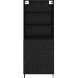 Highboard 2 kom. Crni hrast 69,5 x 34 x 180 cm | shoptok.hr