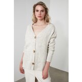 Trendyol stone Button Detailed Knitwear Cardigan Cene