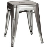 MID.YOU TABURE, kovina platinaste barve | Shoptok.si