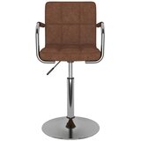 Maison Chic Jedilni stoli - Vzorci stoli rjavo blago A126, (22032136) | Shoptok.si
