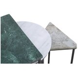 Premier Housewares Pomoćni stolići u setu 3 kom s mramornom pločom 40x40 cm Mandoli – | shoptok.hr