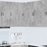  Stenska kuhinjska omarica Betonsko siva 57 x 57 x 100 cm | Shoptok.si