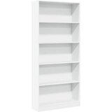  Regal za knjige bijeli 80 x 24 x 176 cm konstruirano drvo | shoptok.hr