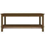 Klubska mizica medeno rjava 110x55x45 trdna borovina, (20711597) | Shoptok.si