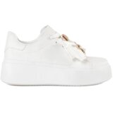 Shelvt White sneakers with gold accessories Cijene