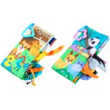  Mekana senzorna knjiga sa repićima - 4u1 | Shoptok.si