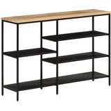  Konzolni stol 110x30x75 cm grubo masivno drvo manga i željezo | shoptok.hr