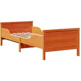  Konstrukcija postelje Voščeno rjava 80 x 200 cm Trdna borovina, (5000084065) | Shoptok.si