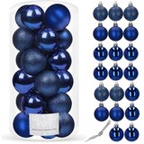  Plave Kuglice za Božićno Drvce 4 cm 20 komada | shoptok.hr