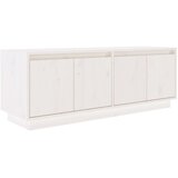 TV ormarić bijeli 110 x 34 x 40 cm od masivne borovine | Eponuda.ba