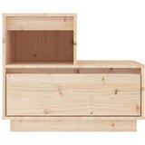 vidaXL noćni ormarić 60 x 34 x 51 cm od masivne borovine | shoptok.hr