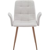 Stylife NASLANJAČ, kovina, tekstil naravne barve, bež | Shoptok.si