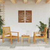  Vrtna stolica 2 kom 66,5x65x81 cm od masivnog bagremovog drva | shoptok.hr
