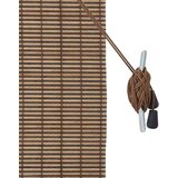  Zavjese i sjenila sa zavjesama Smeđa 110 x 220 cm bambus | shoptok.hr