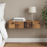 Stolna montirana na zid 87,5 x 34,5 x 17 cm Konstruirano drvo | shoptok.hr
