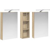  Set ormarića za kupaonicu 3 kom. 100 x 10,5 x 60,5 cm | shoptok.hr