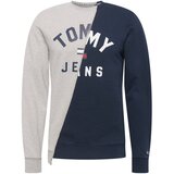Tommy Remixed Majica mornarska / siva / rdeča | Shoptok.si