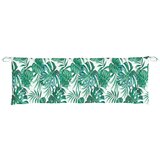  Jastuk za vrtnu klupu uzorak lišća 150x50x7 cm tkanina Oxford | shoptok.hr