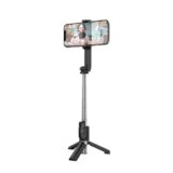 Borofone BY09 selfie tripod stojalo za snemanje in slikanje selfie posnetkov 75 cm - črn Cene