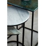 Premier Housewares Pomoćni stolići u setu 3 kom s mramornom pločom 40x40 cm Mandoli – | shoptok.hr