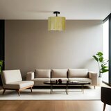 Opviq bambu 03 abajurlu plafonyer avize greenblack chandelier Cene