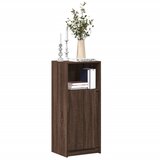 vidaXL Komoda s LED svjetlima boja hrasta 42,5 x 34 x 100 cm drvena Cijene