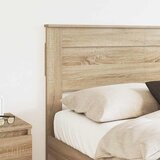 vidaXL Vzglavje z vzglavjem Sonoma hrast 160 cm Konstruiran les, (5000110537) | Shoptok.si