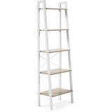 Kave Home Bijeli/u prirodnoj boji regal u dekoru hrasta 56x172x32 cm Aarhus – | shoptok.hr