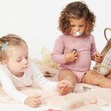 Bibs Supreme Natural Rubber Size 1: 0+ months duda Woodchuck / Blush 2 kos | Shoptok.si