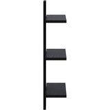  Zidna polica Crni hrast 30 x 13.5 x 64.5 cm Prerađeno drvo | shoptok.hr