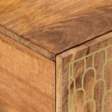  Stolić za kavu 100 x 54 x 40 cm od masivnog drva manga Smeđa | Shoptok.si