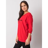 RUE PARIS Sweatshirt-RV-BL-7328.19-red | Shoptok.si