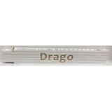 HEKA Zložljiv meter (napis: Drago, bele barve, 2 m) | Shoptok.si