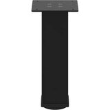 vidaXL noge za mizo za kavo 4 kosi črna 42-44 cm jeklo | Shoptok.si