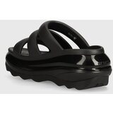 Crocs Natikače Mega Crush Triple Strap za žene, boja: crna, s platformom, 209842 | shoptok.hr