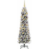  Umjetno božićno drvce Bijela 210 cm PVC i Metal i Plastika | shoptok.hr