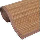  Pravokutni tepih od smeđeg bambusa 80 x 300 cm | shoptok.hr