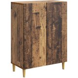  Strani šal Star les 66 x 34,5 x 90 cm Inženirski les, (5000233786) | Shoptok.si