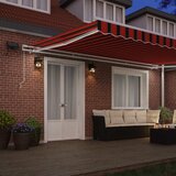  Skrovita tenda s narančasta i smeđa 500 ×350 cm tkanina | shoptok.hr