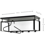 Spinder Design Željezna zidna vješalica u prirodnoj boji/smeđe-siva s policom 70 cm Rex – | shoptok.hr