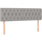  Box spring postelja z vzmetnico LED sv. siva 160x200 cm blago, (20789782) | Shoptok.si