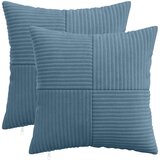  Presvlaka za jastuk 2 pcs ALMELO Plava 45 x 45 cm Kord | shoptok.hr