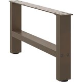  Noge za klub stolić prirodni čelik 2 kom 60 x (30-31) cm čelik | Eponuda.com
