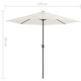  Balkonski suncobran s aluminijskom šipkom 270x144 cm | shoptok.hr