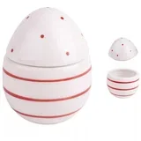 Uskršnji držač jaja zeka porcelan h10 cm