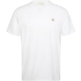 Calvin Klein Jeans Majica kremna / krvavo rdeča / bela | Shoptok.si