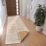 NORTHRUGS Oker žuti/bijeli vanjski tepih 80x150 cm Biri – | shoptok.hr