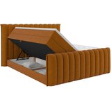 Premium Living Postelja Boxspring Lina, Opečnato Rjava, 160x200 | Shoptok.si