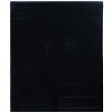 vidaXL Prozorska folija statična matirana crna 90x2000 cm PVC | shoptok.hr